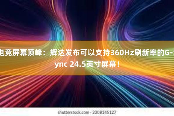 电竞屏幕顶峰：辉达发布可以支持360Hz刷新率的G-Sync 24.5英寸屏幕！